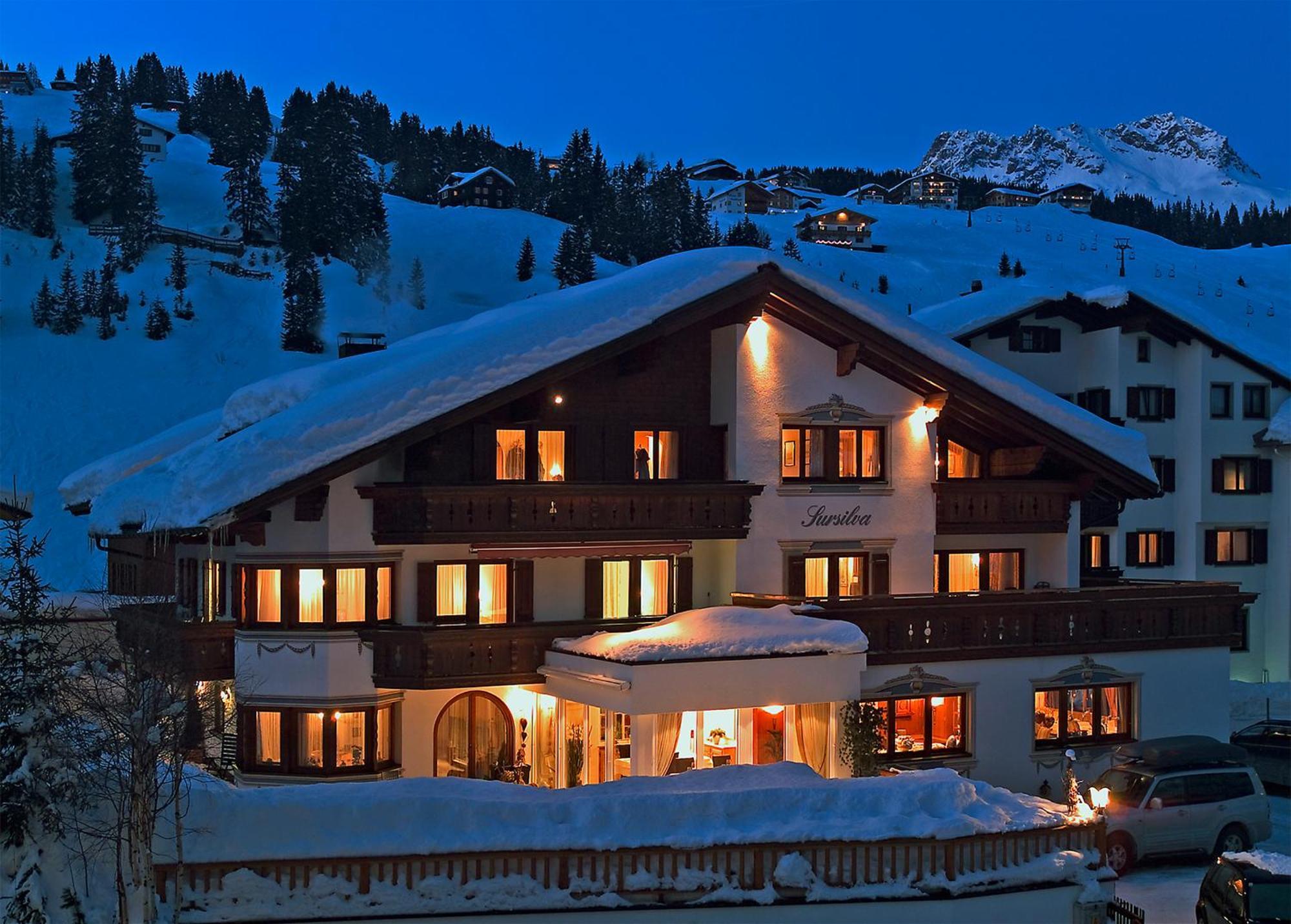 Hotel Garni Sursilva Lech am Arlberg Esterno foto